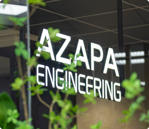 AZAPA ENGINEERINGのオフィスロゴ